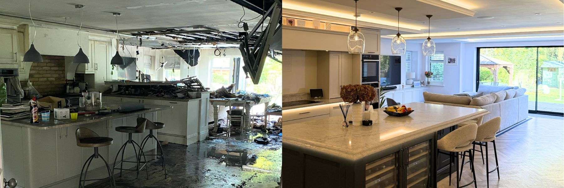The allsop home rebuild before and after