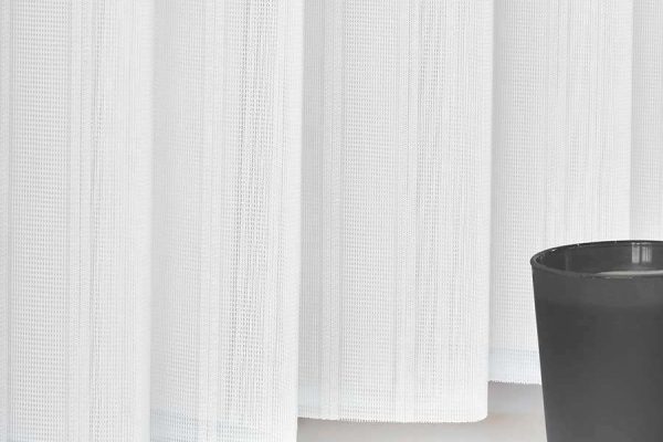 Stripe White - Fabric detail
