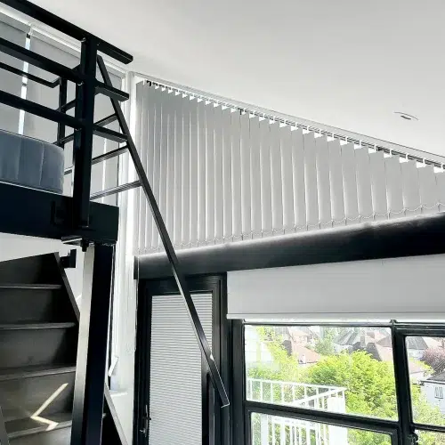 Vertical blinds for Paul Simon Homes