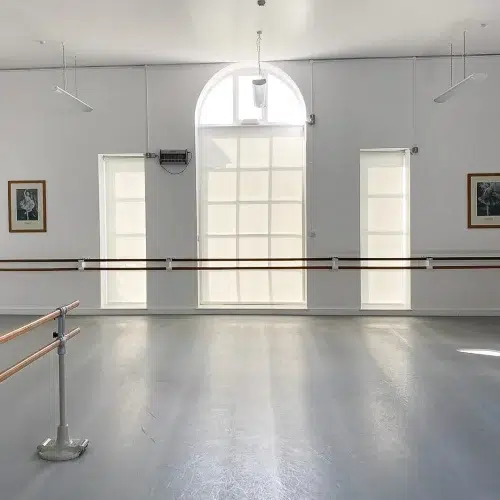 Roller blinds for The Royal Ballet School