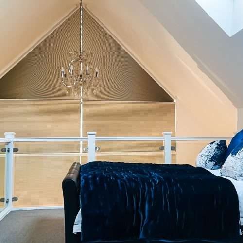 Thermal pleated blinds