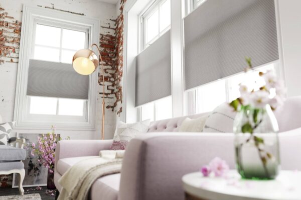 Top down bottom up pleated blinds