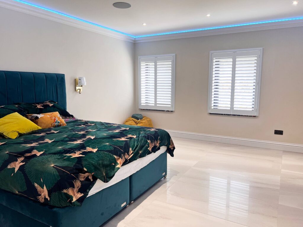 Bespoke Shutters for bedroom window