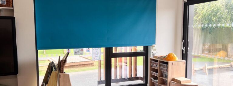 Roller blinds for the hawthorns school