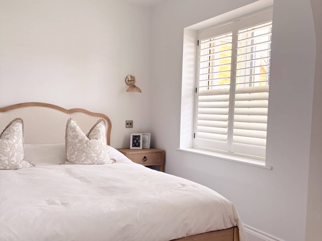 bedroom full height shutters