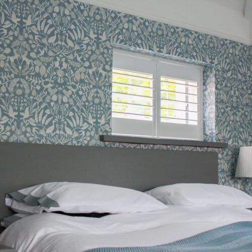 UK made shutters for small bedroom window