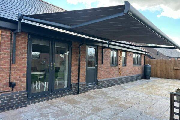 Base plus awning for commercial properties
