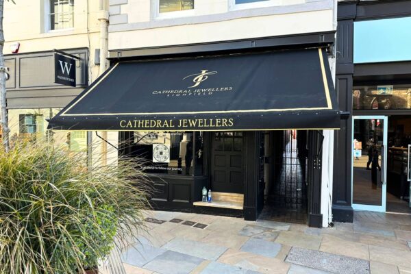 commercial awnings for shop front